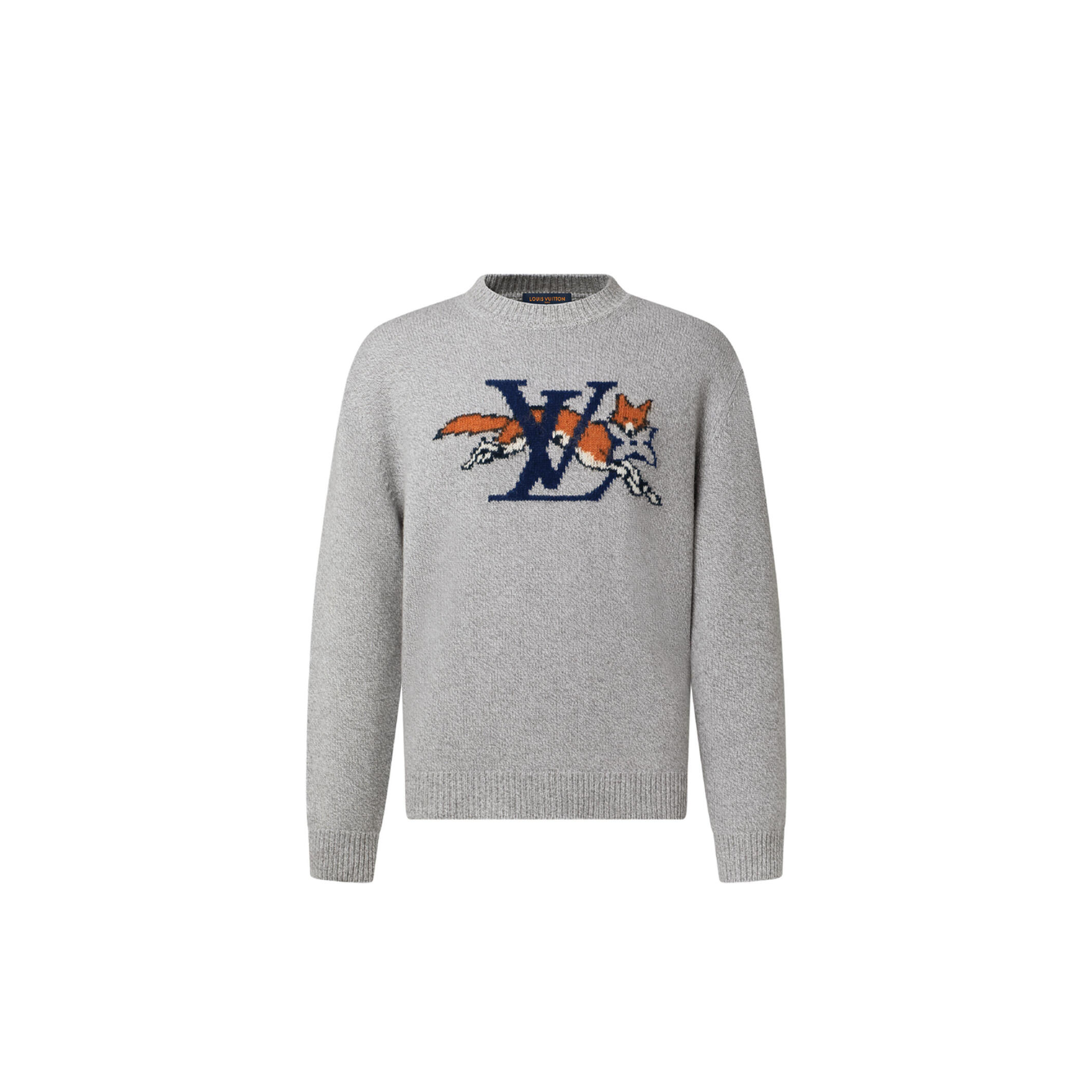 LOUIS VUITTON CHUNKY WOOL-CASHMERE CREWNECK 1AJBU3